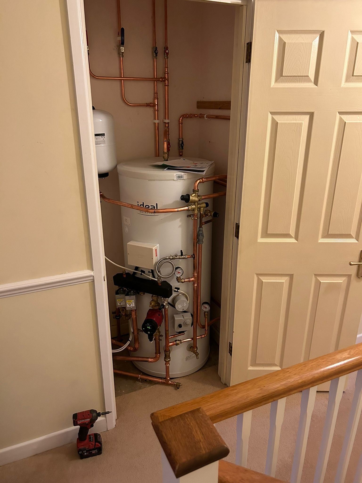 Unvented Cylinder Installation