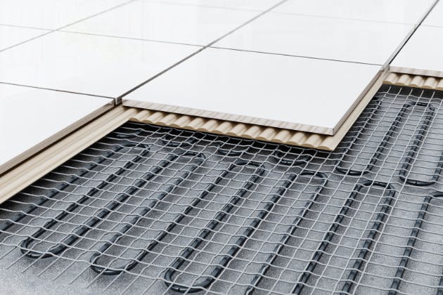 advantages of underfloor heating